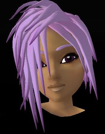 h product  557203, f lavender zexion hairstyle
