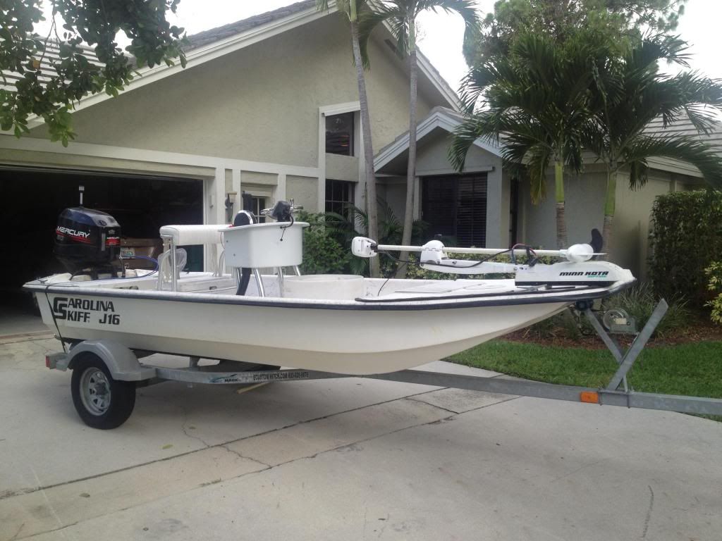 Carolina Skiff J16 Repowered and Rerigged Dedicated To The