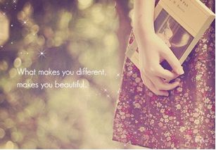 What Makes You Different Makes You Beautiful