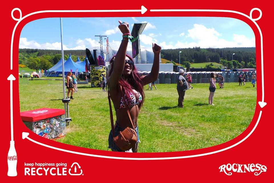 Rockness Coca Cola recycling dance