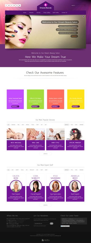 Dream - Joomla 3.x Template Dream - Joomla 3.x Template