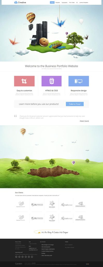 GK Creative - Joomla 3.x Template GK Creative - Joomla 3.x Template